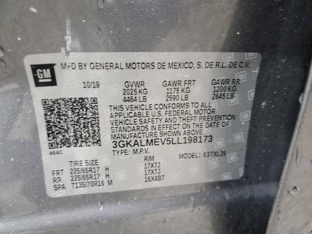 3GKALMEV5LL198173 GMC Terrain Sle