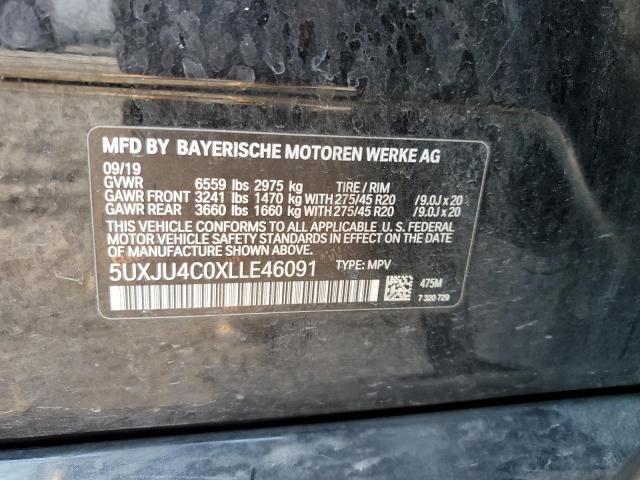 5UXJU4C0XLLE46091 BMW X5 M50i