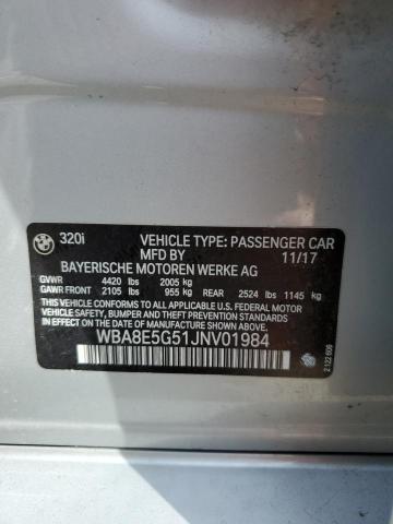 WBA8E5G51JNV01984 BMW 320 XI