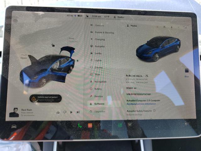 5YJ3E1EB5JF147481 Tesla MODEL 3