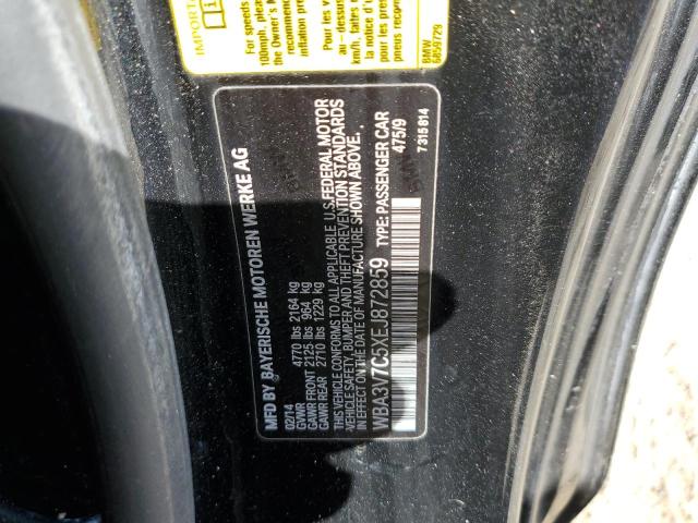 WBA3V7C5XEJ872859 BMW 428 I Sulev