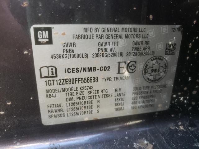 1GT12ZE80FF556638 GMC Sierra K2500 Slt