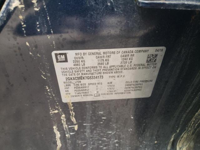2GKALMEK7G6334173 GMC Terrain Sle