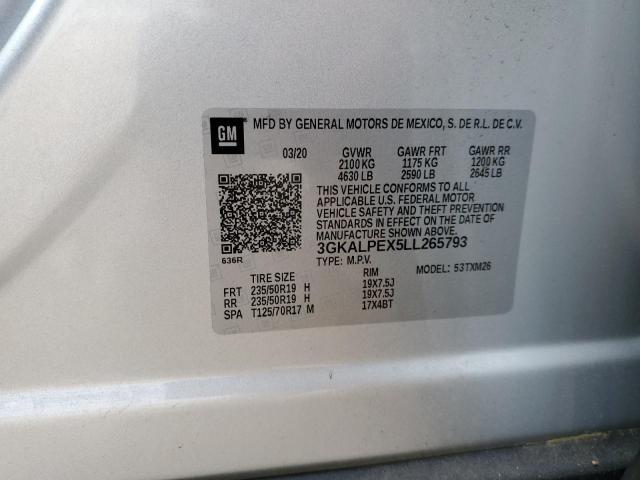 3GKALPEX5LL265793 GMC Terrain Slt
