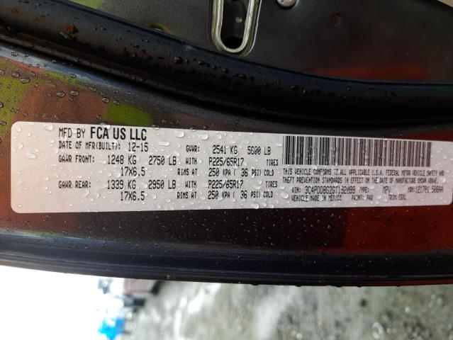 3C4PDDBG2GT192099 Dodge Journey Sxt