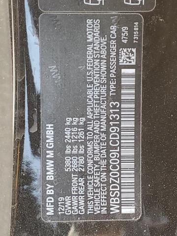 WBSDZ0C09LCD91313 BMW M8