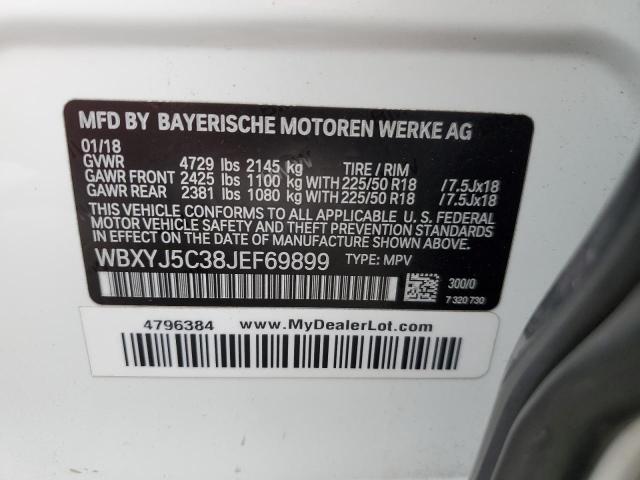 WBXYJ5C38JEF69899 BMW X2 Xdrive28i