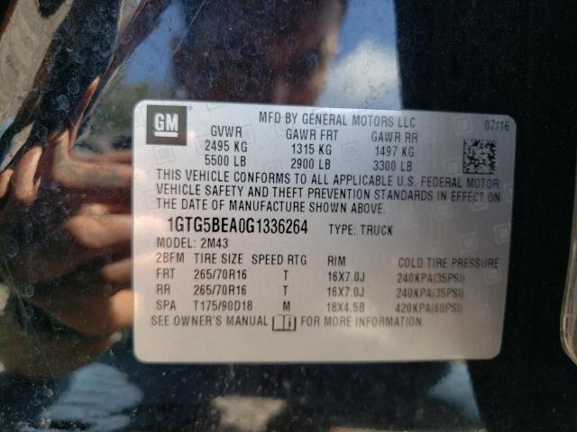 1GTG5BEA0G1336264 GMC Canyon