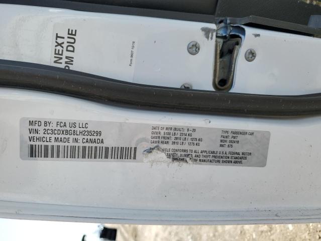 2C3CDXBG8LH235299 Dodge Charger Sxt