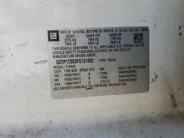 3GTP1TEC6FG161862 GMC Sierra C1500