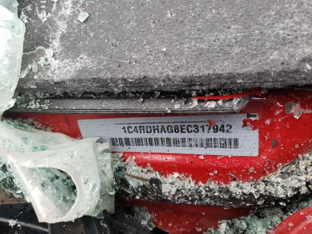1C4RDHAG8EC317942 Dodge Durango Sxt