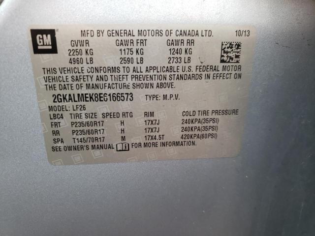 2GKALMEK8E6166573 GMC Terrain Sle