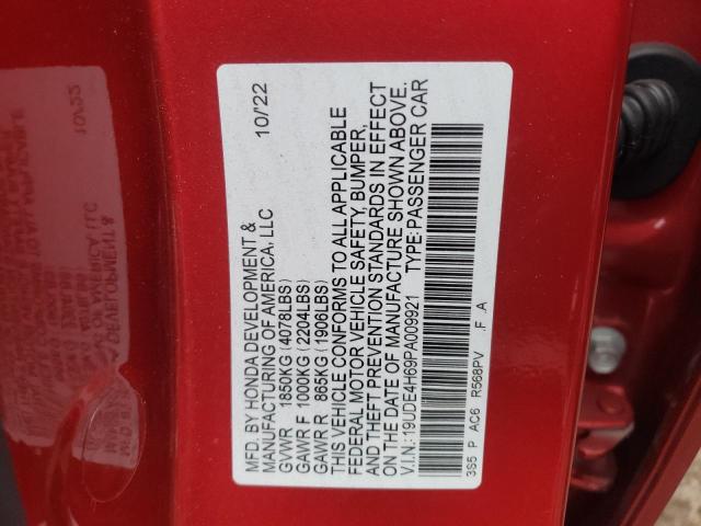 19UDE4H69PA009921 Acura Integra A-spec Tech