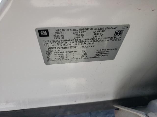 2GKFLVE36H6137808 GMC Terrain Denali