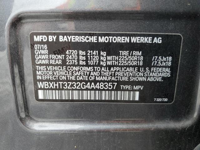 WBXHT3Z32G4A48357 BMW X1 Xdrive28i