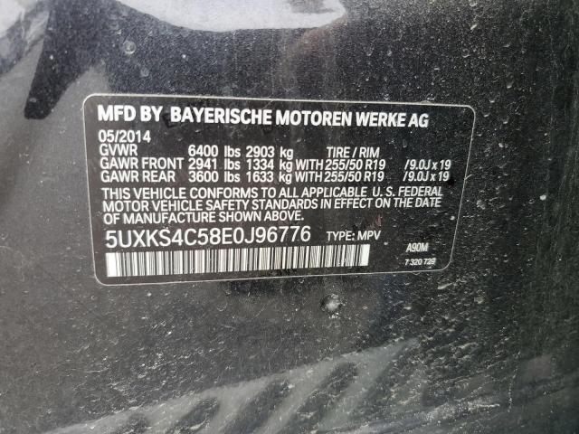 5UXKS4C58E0J96776 BMW X5 Xdrive35d