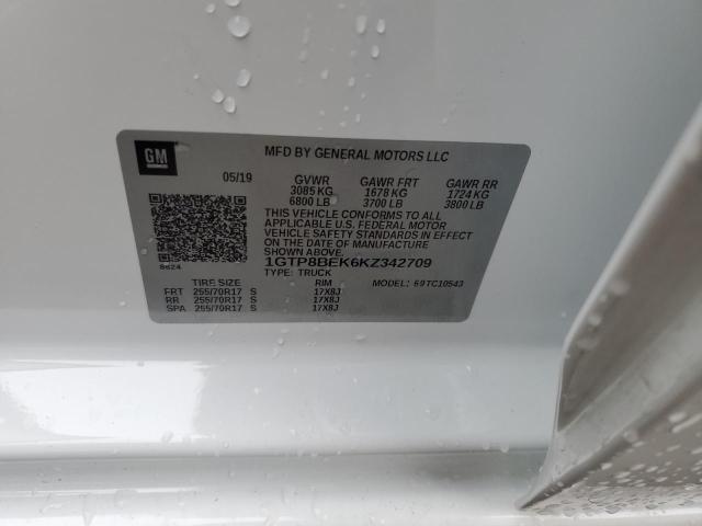 1GTP8BEK6KZ342709 GMC Sierra C1500 Sle