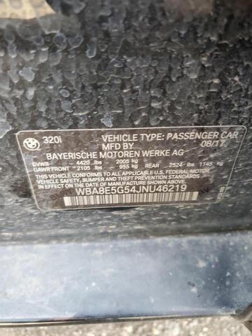 WBA8E5G54JNU46219 BMW 320 XI