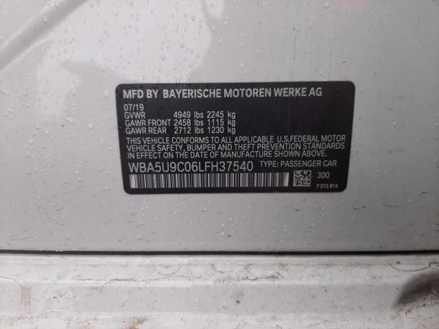 WBA5U9C06LFH37540 BMW M340XI