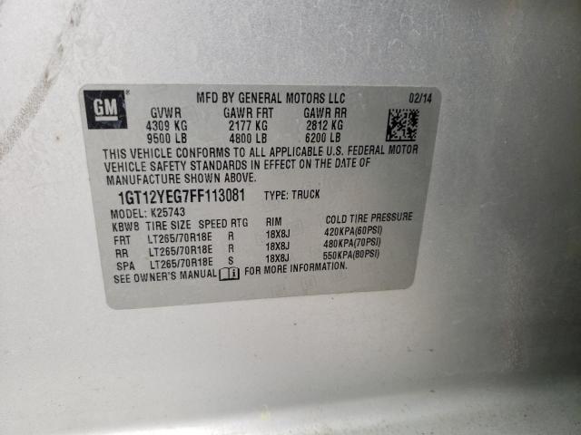 1GT12YEG7FF113081 GMC Sierra K2500 Sle