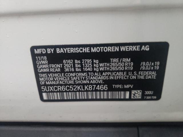 5UXCR6C52KLK87466 BMW X5 Xdrive40i
