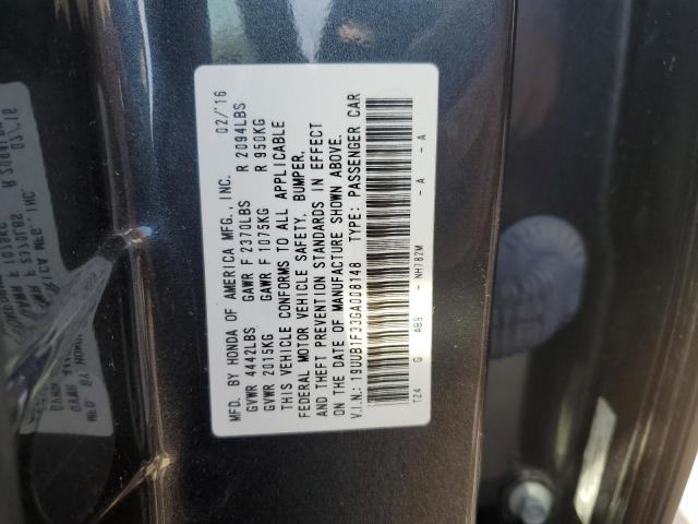 19UUB1F33GA008148 Acura TLX
