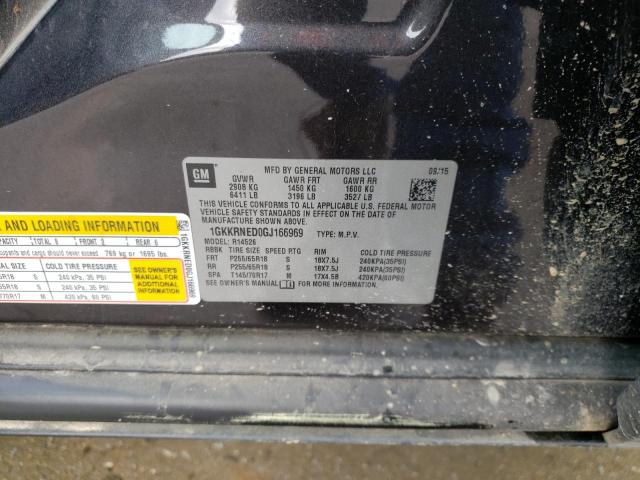 1GKKRNED0GJ166969 GMC ACADIA SLE