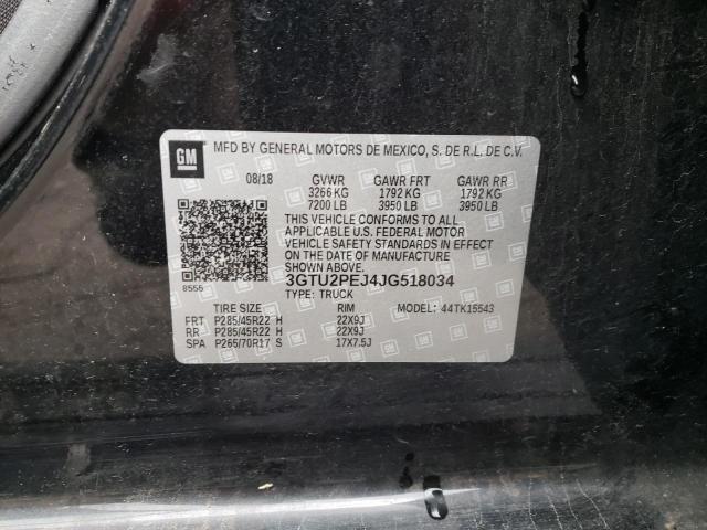 3GTU2PEJ4JG518034 GMC Sierra K1500 Denali