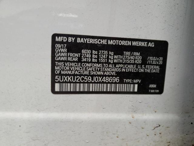 5UXKU2C59J0X48696 BMW X6 Xdrive35i