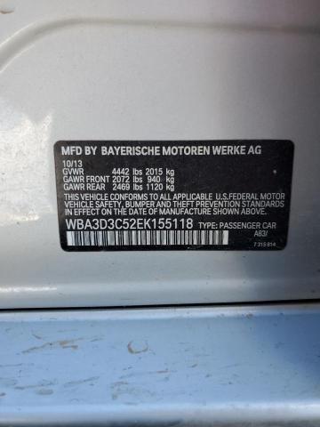 WBA3D3C52EK155118 BMW 328 D