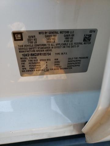 1GKS1BKC9FR105704 GMC YUKON SLT