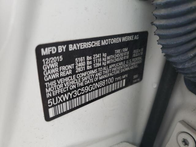 5UXWY3C59G0N88100 BMW X3 Xdrive28d
