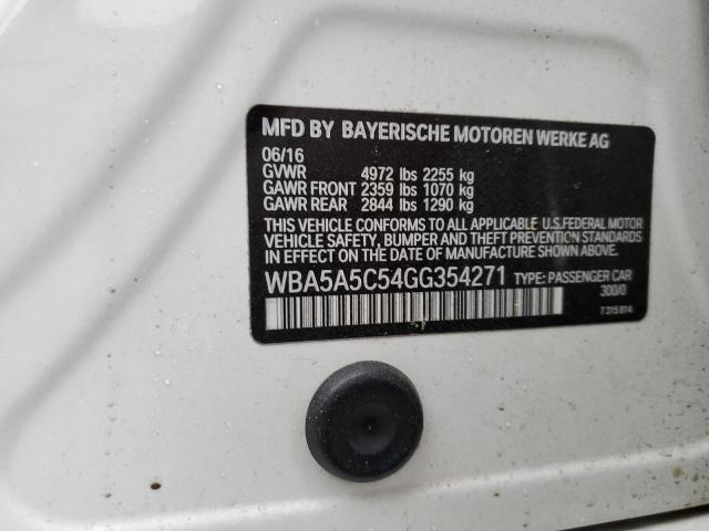 WBA5A5C54GG354271 BMW 528 I