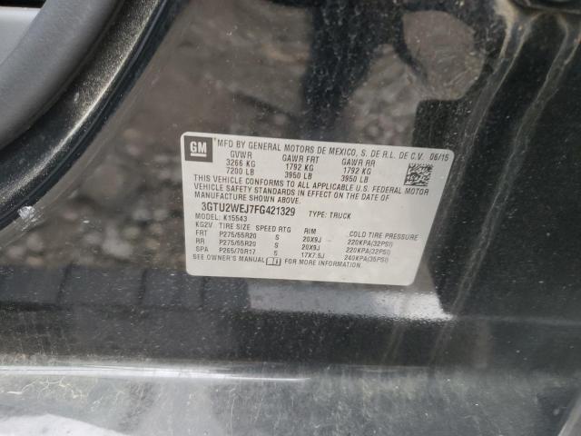 3GTU2WEJ7FG421329 GMC Sierra K1500 Denali