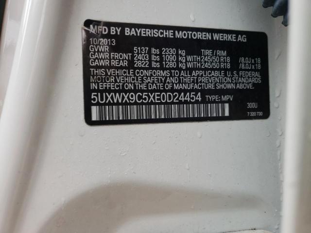 5UXWX9C5XE0D24454 BMW X3 Xdrive28i