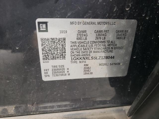 1GKKNXLS5LZ128044 GMC Acadia Denali