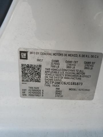 3GTP1NEC6JG181873 GMC Sierra C1500 Slt