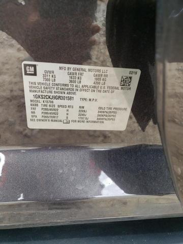 1GKS2CKJ9GR301581 GMC YUKON DENALI