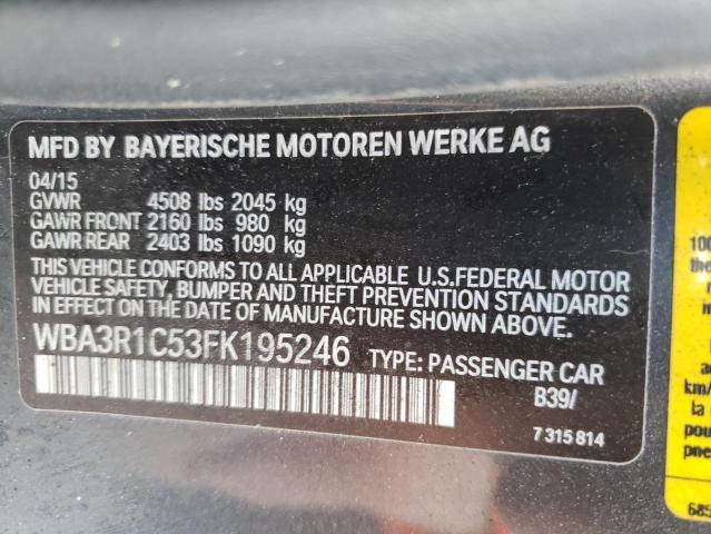 WBA3R1C53FK195246 BMW 435 I