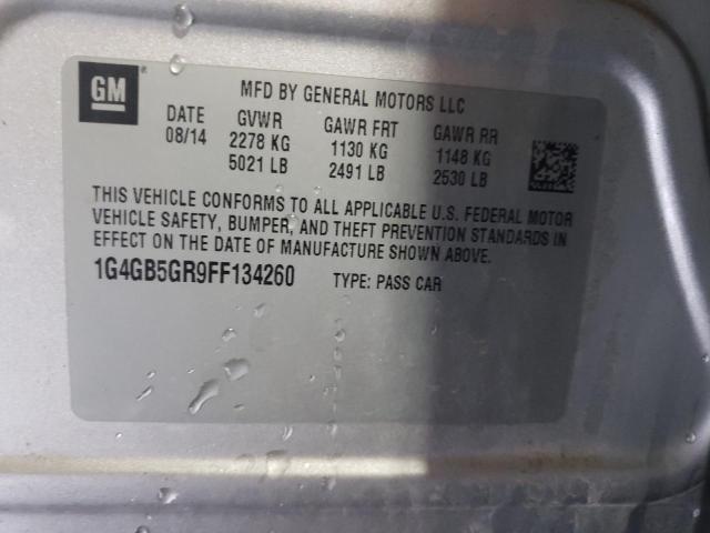 1G4GB5GR9FF134260 Buick Lacrosse