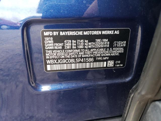 WBXJG9C08L5P41586 BMW X1 Xdrive28i