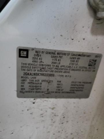 2GKALNEK7H6333869 GMC Terrain Sle