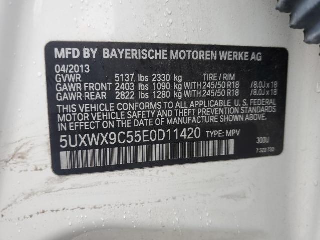 5UXWX9C55E0D11420 BMW X3 Xdrive28i