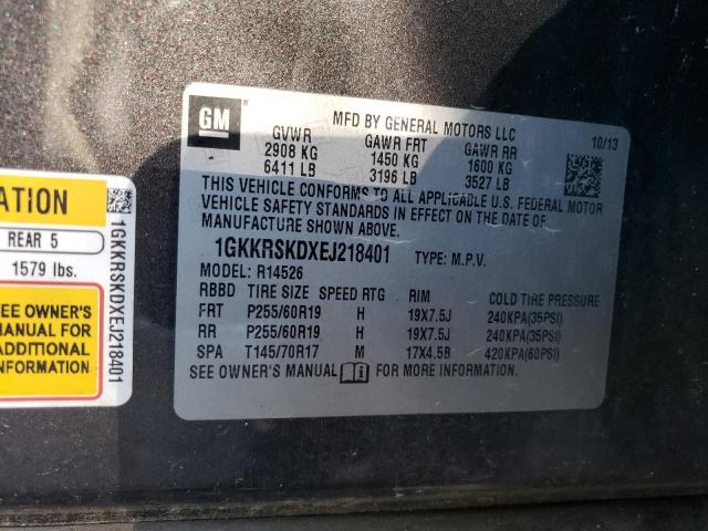 1GKKRSKDXEJ218401 GMC Acadia Slt-2