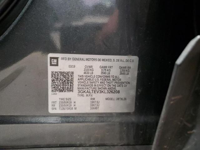3GKALTEV3KL326208 GMC Terrain Sle