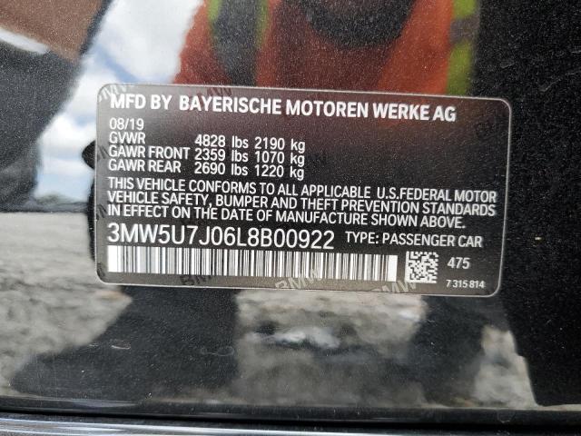 3MW5U7J06L8B00922 BMW M340I