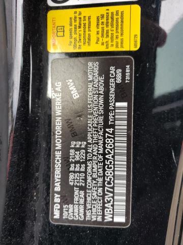 WBA3V7C58G5A26874 BMW 428 I Sulev