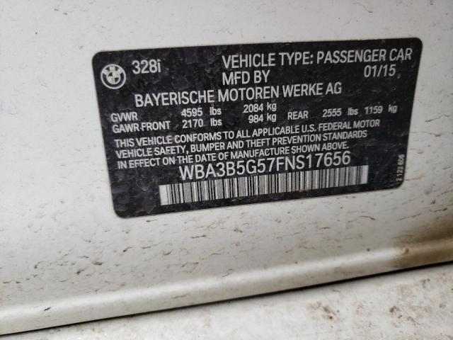 WBA3B5G57FNS17656 BMW 328 Xi Sulev