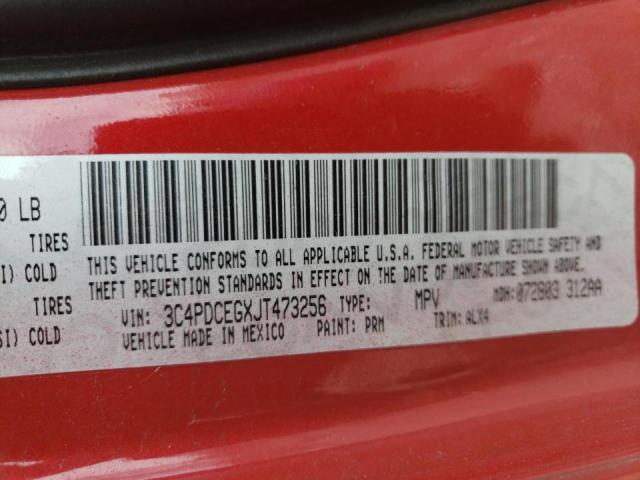 3C4PDCEGXJT473256 Dodge JOURNEY GT