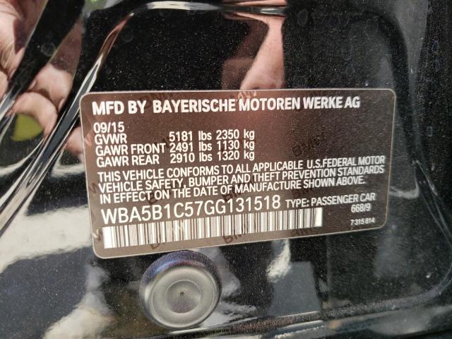 WBA5B1C57GG131518 BMW 535 I
